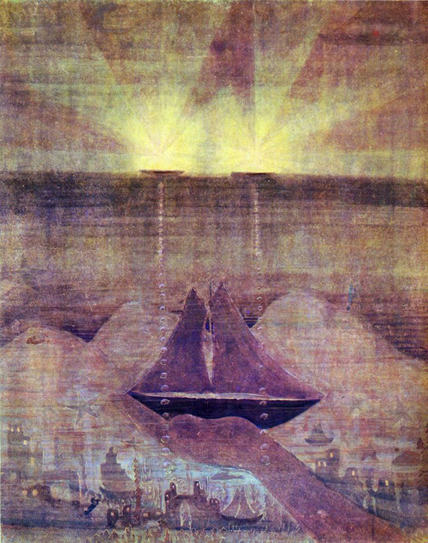 М.К. Чюрлёнис. Анданте. Соната моря (1908)