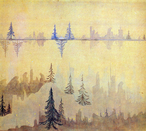 М.К. Чюрлёнис. Фуга (1908)