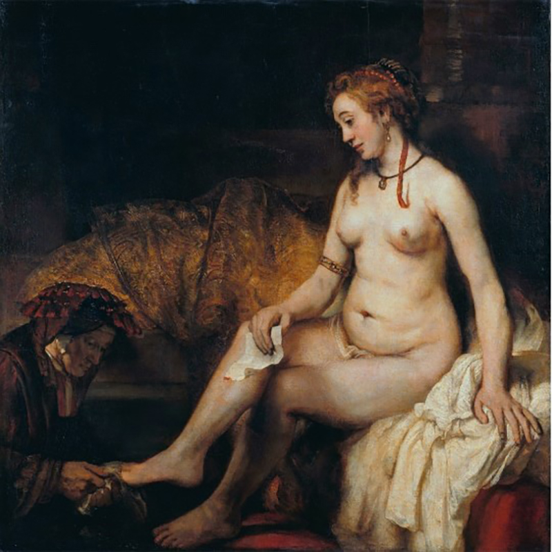 Вирсавия. Мать царя Соломона. 1654 г.