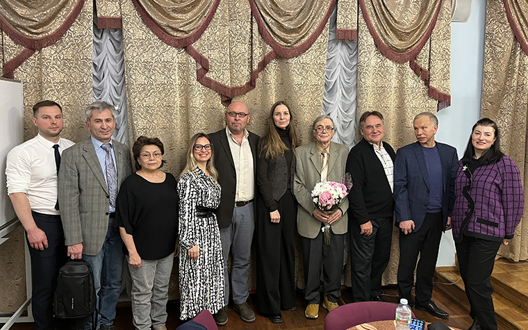 Юбилей проф. И.Н. Семенова отметили в Центральном Доме ученых РАН