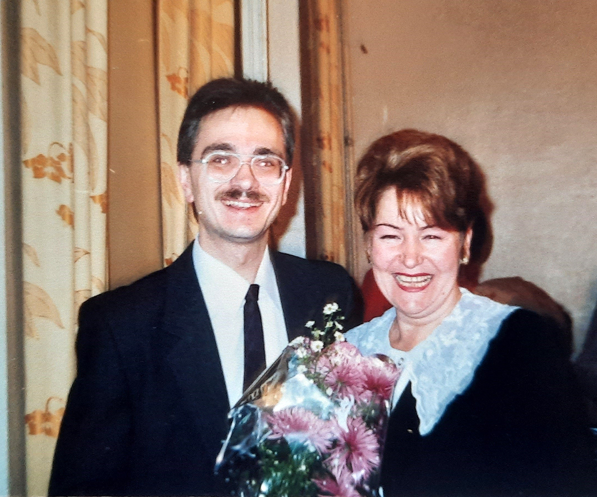 Защита кандидатской диссертации первого ученика И.В. Вачкова (1995 г.)