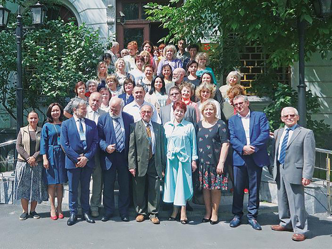 Участники XV Юбилейной международной научно-практической конференции Л.М. Митиной (Москва, 2019 г.)