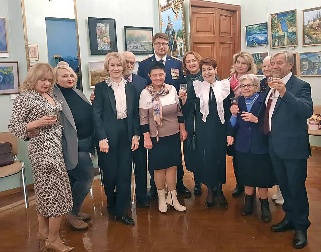 С учениками и коллегами на праздновании 110-летия ПИ РАО в Доме ученых