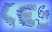Наскальные рисунки современного человека